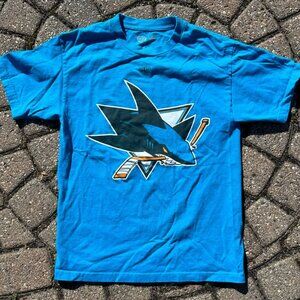 San Jose Sharks NHL Hockey T Shirt Men Sz M
